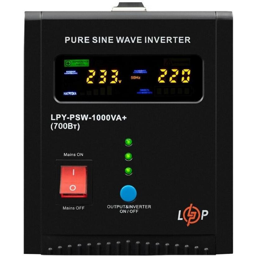 LogicPower LPY-PSW-1000VA+ 700Вт (22871) - зображення 1