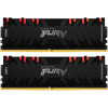 Kingston FURY 16 GB (2x8GB) DDR4 4600 MHz Renegade RGB (KF446C19RBAK2/16) - зображення 1