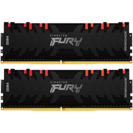   Kingston FURY 16 GB (2x8GB) DDR4 4600 MHz Renegade RGB (KF446C19RBAK2/16)