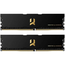   GOODRAM 16 GB (2x8GB) DDR4 4000 MHz IRDM PRO Black (IRP-4000D4V64L1)