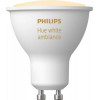 Philips Hue White Ambiance GU10 350Lm 4.3W ZigBee Bluetooth Apple HomeKit (929001953309) - зображення 5