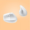 Logitech Lift Vertical Ergonomic Mouse Off-White (910-006475) - зображення 4