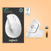 Logitech Lift Vertical Ergonomic Mouse Off-White (910-006475) - зображення 6