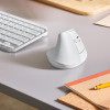 Logitech Lift Vertical Ergonomic Mouse Off-White (910-006475) - зображення 7