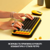 Logitech POP Keys Wireless Mechanical Keyboard UA Blast Yellow (920-010735) - зображення 4