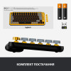 Logitech POP Keys Wireless Mechanical Keyboard UA Blast Yellow (920-010735) - зображення 8