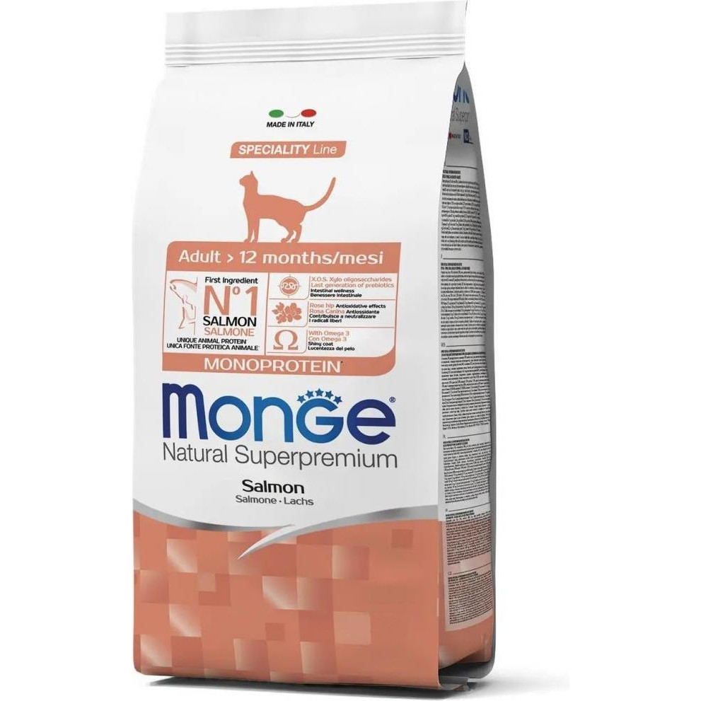 Monge Monoprotein Adult Salmone 10 кг (8009470056298) - зображення 1