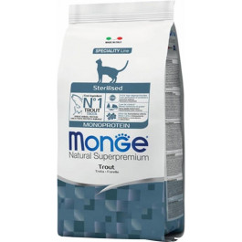   Monge Monoprotein Sterilised Trout 0.4 кг (8009470005463)