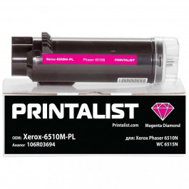   Printalist Картридж Xerox 106R03694 Magenta (Xerox-6510M-PL)