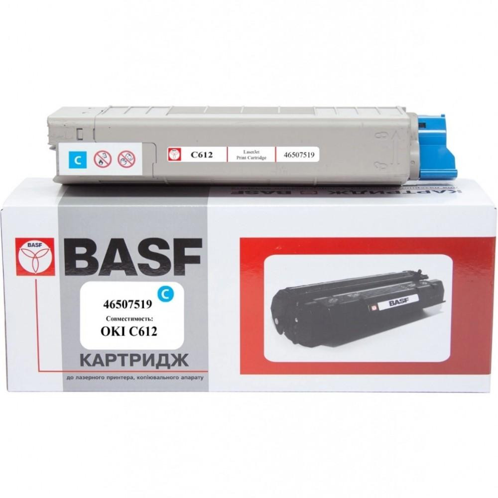 BASF Картридж для OKI C612 46507519 Cyan (KT-46507519) - зображення 1