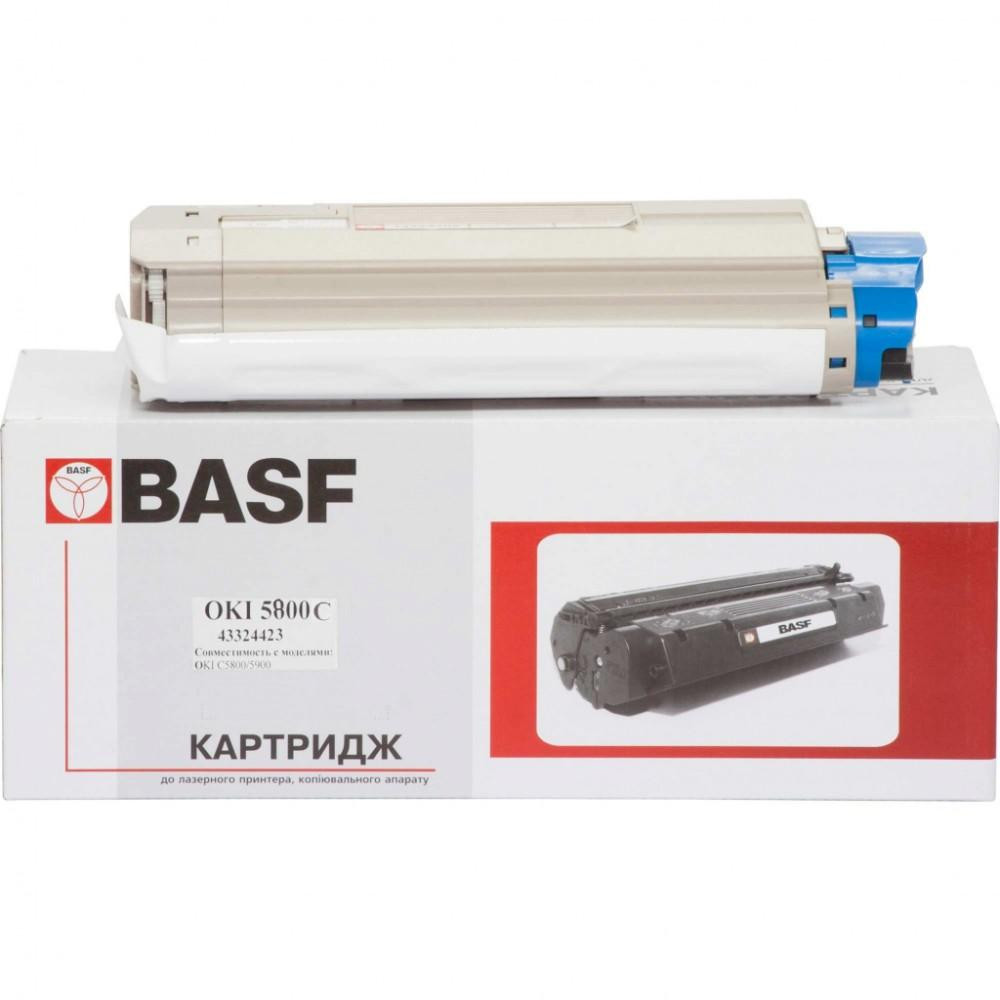 BASF Картридж для OKI C5800/5900 Cyan (KT-C5800C-43324423) - зображення 1