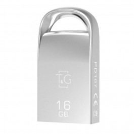   T&G 16 GB Metal Series USB 2.0 Silver (TG107-16G)