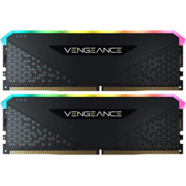   Corsair 32 GB (2x16GB) DDR4 3600 MHz Vengeance RGB RS (CMG32GX4M2D3600C18)