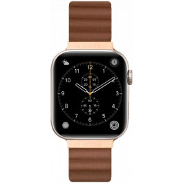   LAUT Ремінець  NOVI LUXE для Apple Watch 42/44/45/49 мм - Sepia Brown (L_AWL_NL_BR)