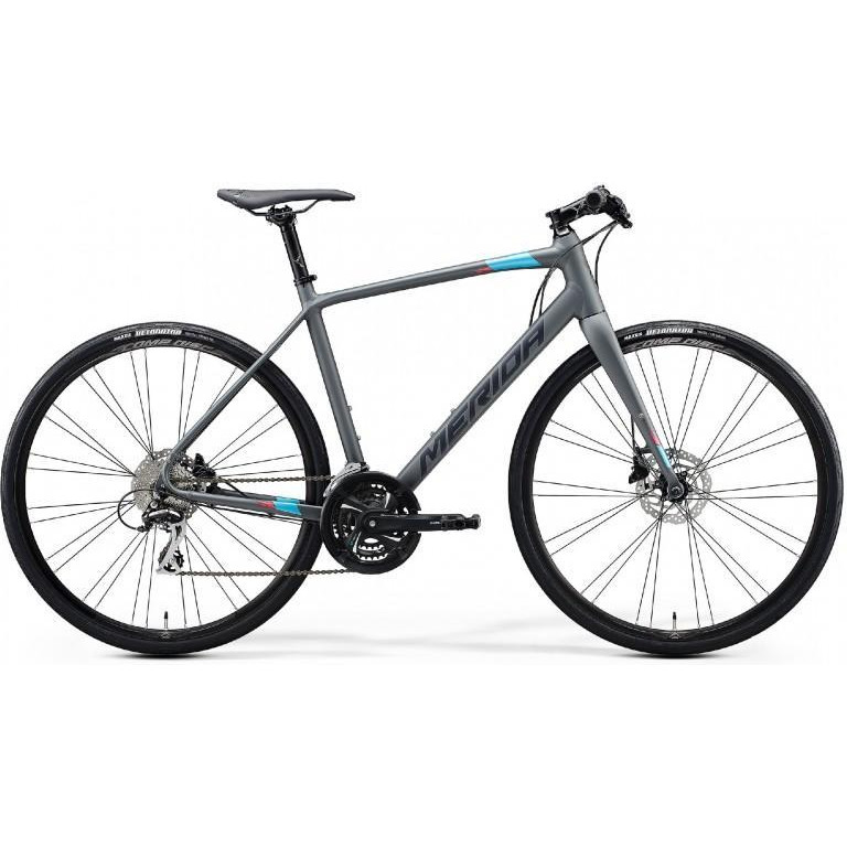 Merida Speeder 100 2021 / рама 56см matt cool grey/blue/red (6110864130) - зображення 1