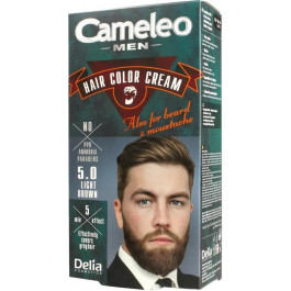   Delia Cosmetics Краска для мужчин  Cameleo Men 5.0 Светло-коричневый 30 мл (5901350445853)