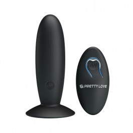   Pretty Love Remote Control Vibrating Plug Black (6603BI0696)