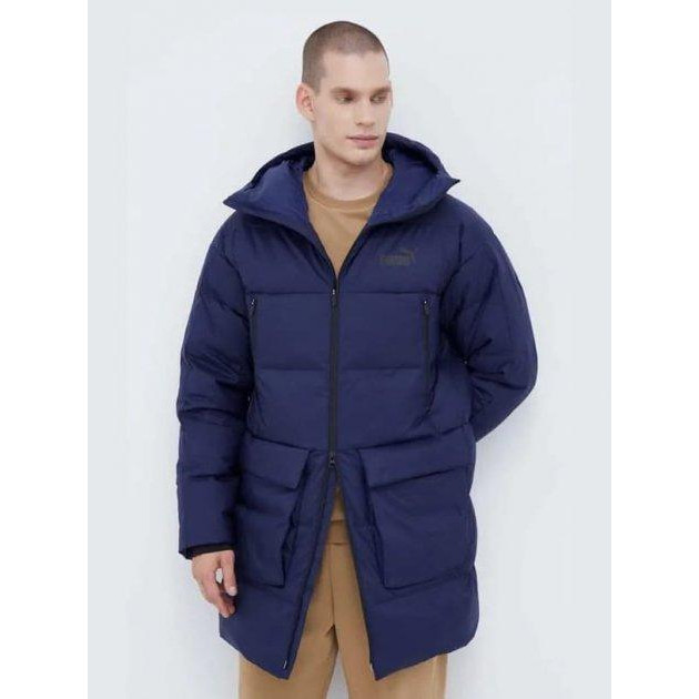 PUMA Пуховик зимовий чоловічий  Protective Hooded Down Coat 67537806 M Navy (4099683996744) - зображення 1