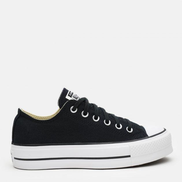 Converse Жіночі кеди низькі  Chuck Taylor All Star Lift 560250C 39.5 (8.5) 25 см Black/White/White (888755279 - зображення 1