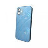 AG Glass Gradient LV Frame for Apple iPhone 12 Sierra Blue (AGLVFrameiP12LSBlue) - зображення 1