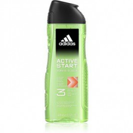   Adidas 3 Active Start гель для душу для чоловіків 400 мл