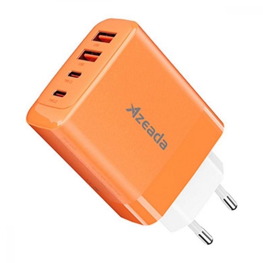 Proda 2xUSB-A 2xUSB-C 65W Orange (AZ-19-OR) - зображення 1