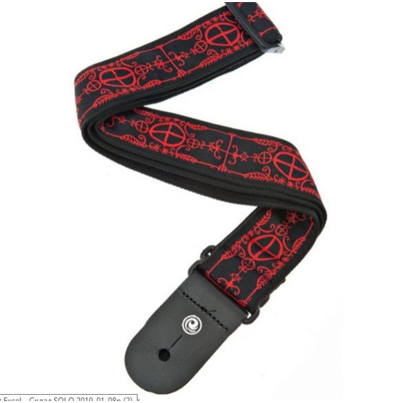 Planet waves PW50A12 Woven Guitar Strap Voodoo - зображення 1