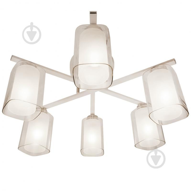 Victoria Lighting Люстра стельова  6x60 Вт E27 білий Artur/PL6 white (Artur/PL6 white) - зображення 1