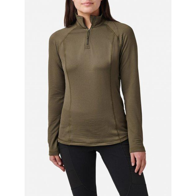 5.11 Tactical Термокофта жіноча  Women'S Stratos 1/4 Zip 62417-186 XL Ranger Green (2000980580415) - зображення 1