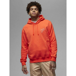   Nike Худи чоловіче  M Jordan Flt Mvp Stmt Flc Po DV7576-817 M Rush Orange (196155366013)