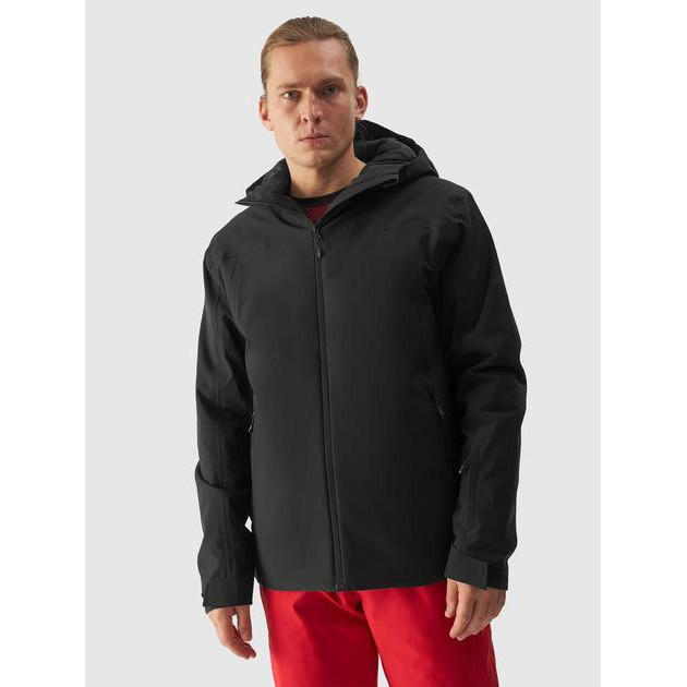 4F Гірськолижна куртка чоловіча  Technical Jacket M579 4FWAW24TTJAM579-20S S Чорна (5905700102083) - зображення 1