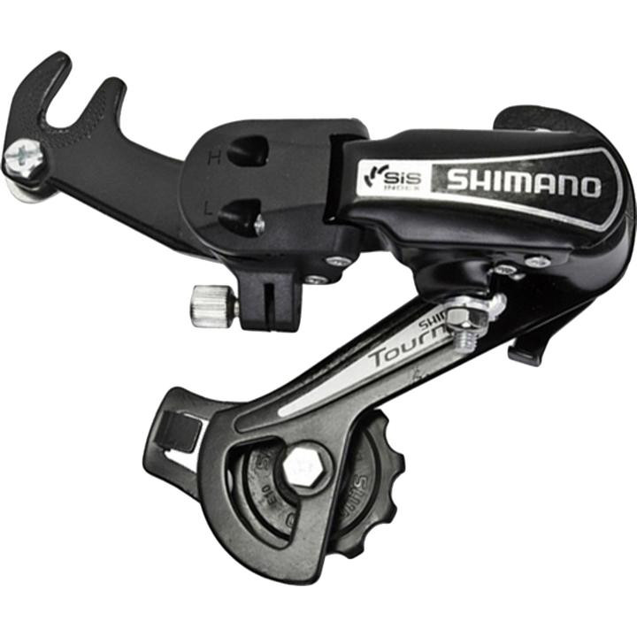 Shimano Перемикач  Tourney RD-TY21-B w/riveted adapter задній 6/7 швидкостей (02802_smn) - зображення 1