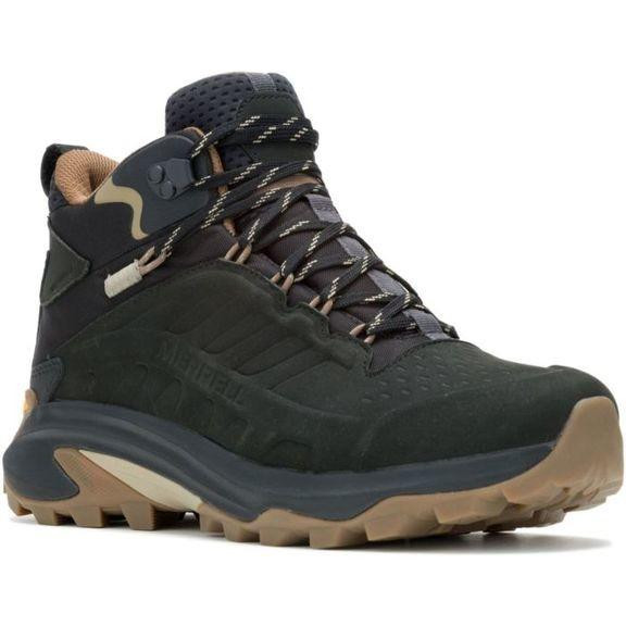 Merrell Черевики чоловічі  Moab Speed 2 LTR Mid WP 43,5 Чорний - зображення 1