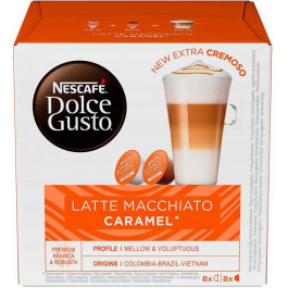   Nescafe Dolce Gusto Latte Macchiato Caramel в капсулах 16шт (7613037788228)