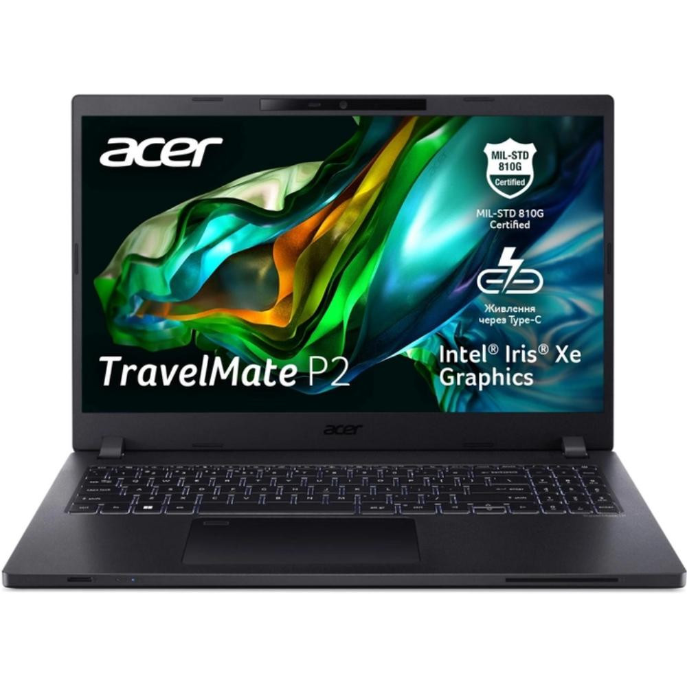 Acer TravelMate P2 16 TMP216-51-327W Steel Gray (NX.B17EU.004) - зображення 1