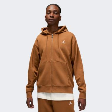 Nike Коричнева чоловіча кофта  M J ESS FLC FZ HOODIE FJ7771-281 - зображення 1