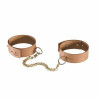 Bijoux Indiscrets Наручники  MAZE - Wide Cuffs Brown, екошкіра, стильні браслети (0206 В) - зображення 2