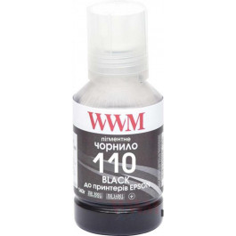   WWM Чернила для Epson M1100/M1120 Black Pigment 140g (E110BP)