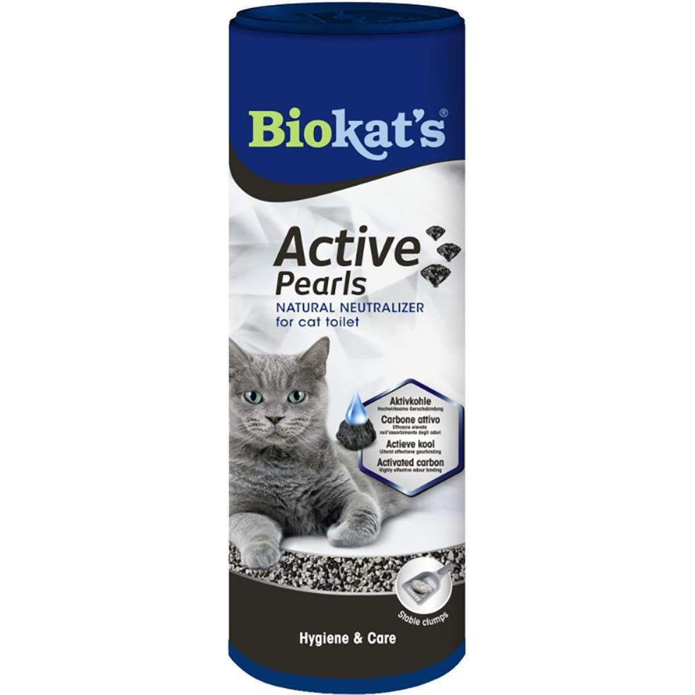 Biokat's Active Pearls Дезодорант для котячого туалету, з активованим вугіллям 700 г (G-605180) - зображення 1