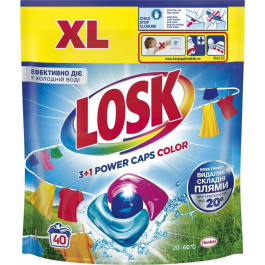   Losk Капсули для прання Color Power Caps 3+1 40х12 г (9000101802016)