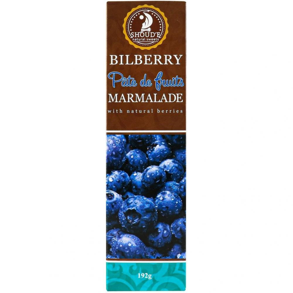 Shoud'e Мармелад  Pate de Fruits Bilberry, 140 г (4820078237858) - зображення 1