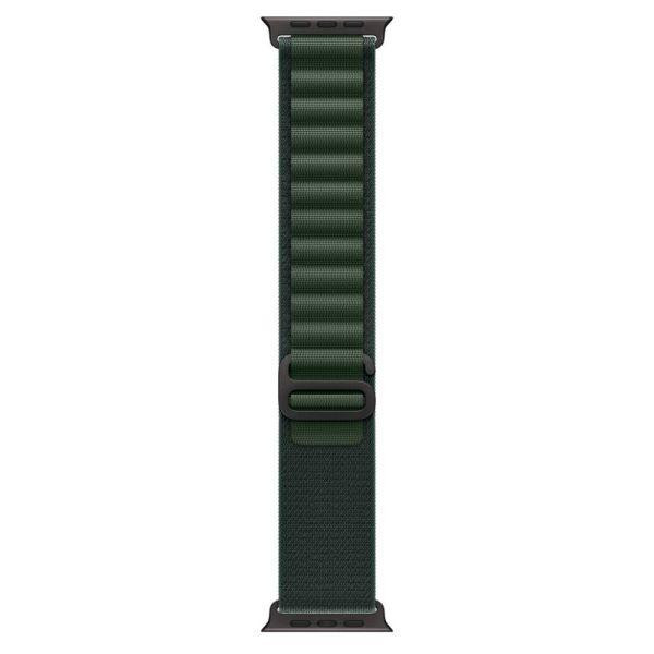 Apple Ремінець  Alpine Loop Dark Green - Black Titanium Finish для  Watch 44/45/46/49mm - Small (MYPQ3) - зображення 1