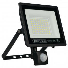   Horoz Electric LED Прожектор з Датчиком Руху , PARS, 50W, 4000Lm, 6400K (068-009-0050-010)