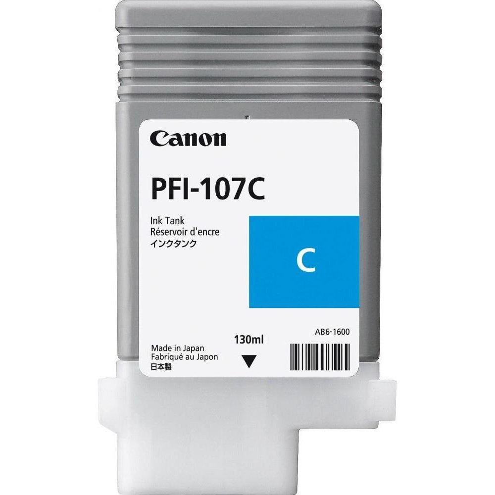 Canon PFI-107C Cyan (6706B001) - зображення 1