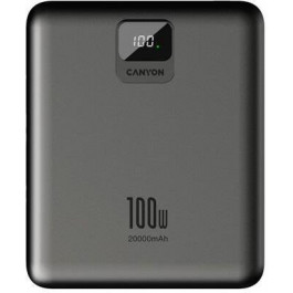   Canyon PB-2008 20000mAh 100W Dark Grey (CNE-CPB2008DG)