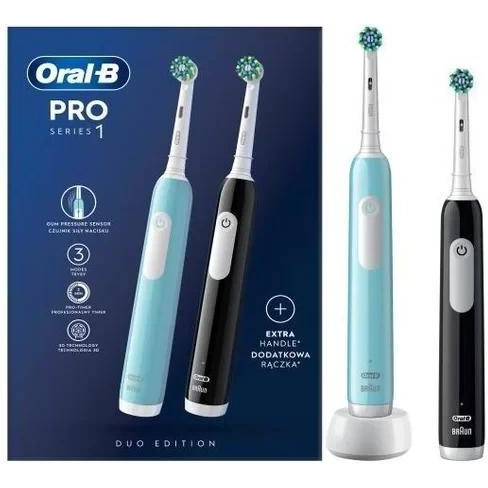 Oral-B D305.513.3X Pro Series 1 Duo Edition Black+Blue - зображення 1