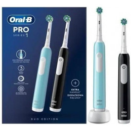   Oral-B D305.513.3X Pro Series 1 Duo Edition Black+Blue