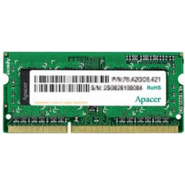   Apacer 8 GB SO-DIMM DDR3 1600 MHz (AS08GFA60CATBGC)