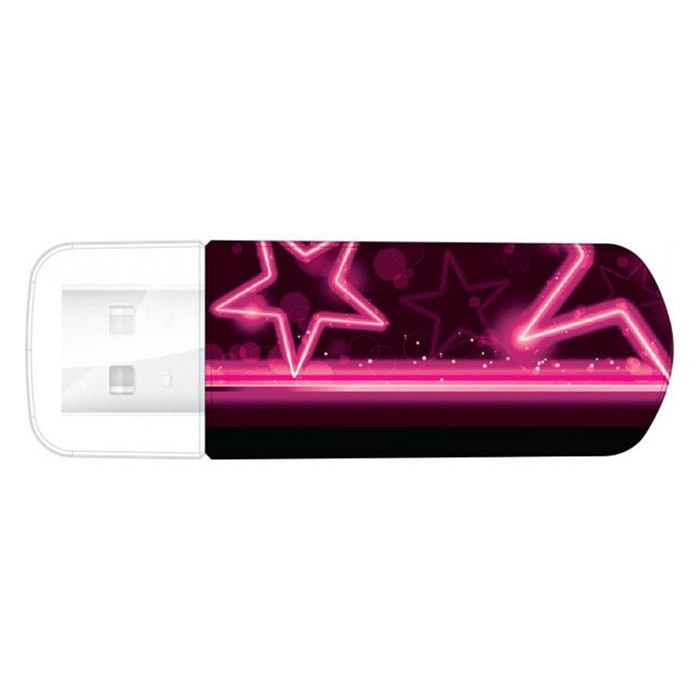 Verbatim 32 GB STORE'NGO MINI NEON PINK USB 2.0 (49390) - зображення 1