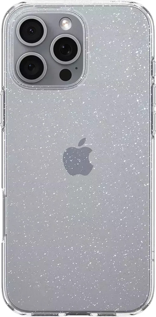 Spigen iPhone 16 Pro Liquid Crystal Glitter Crystal Quartz (ACS08113) - зображення 1